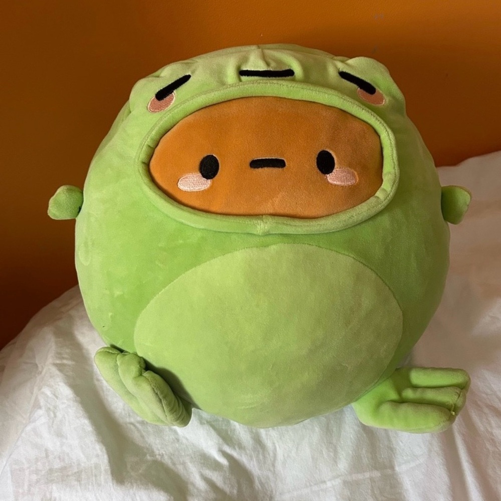 Smoko Tayto Potato Frog Midi Mochi Plush (10")